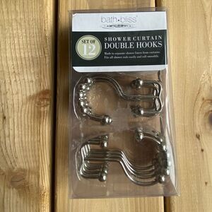 Bath Bliss Shower Curtain Rings